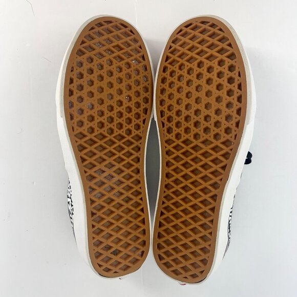 7.5 Women 6 Men- Vans Authentic x A Tribe Called Quest- B/W‎ Graphic Sneaker - Picture 11 of 13